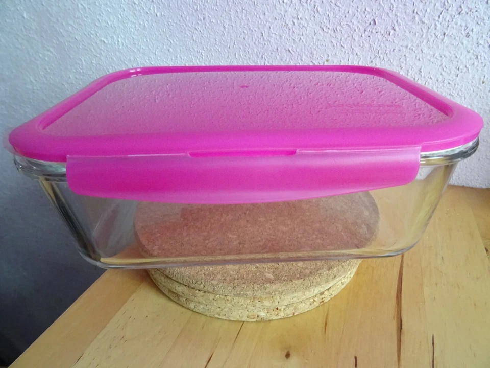 LocknLock Frischhaltedose Glas mit Deckel 2,0 L Borosilikatglas bruchsicher QVC - Bild 3 von 4