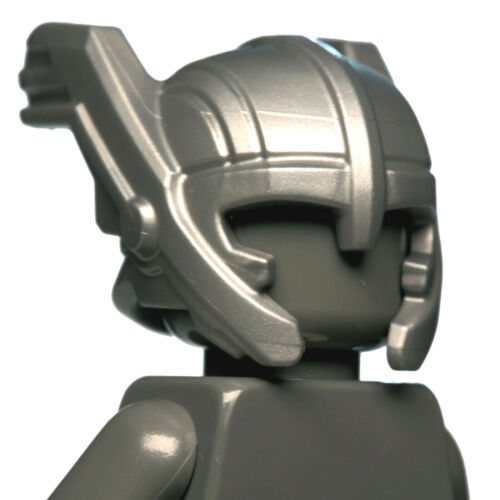 NEW LEGO - Headgear - Super Hero - Helmet Thor Flat Silver x1 - 76169 Mech Armor - Picture 1 of 2