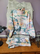 Urban Outfitters Jaded London Women's Two Piece Sweat Suit Bay Breeze