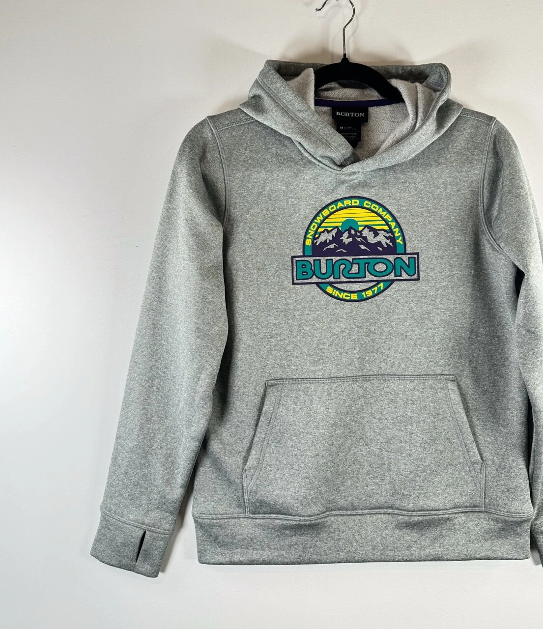 burton kids pullover graphic outdoor hoodie