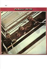 The Beatles The Red Album - Album Cover Postcard Unposted Classico