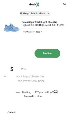 balenciaga track light