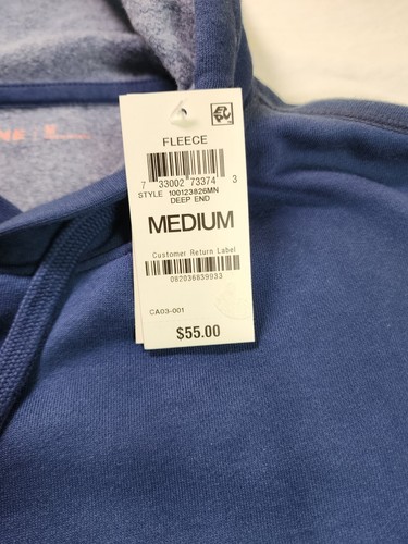 Sun + Stone Hoodie Men's Medium Tie-Dye Sweatshirt Blue $55 - Picture 6 of 13