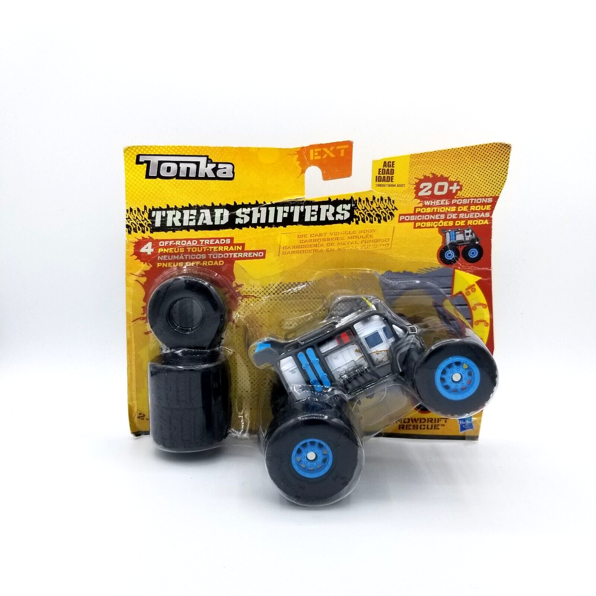 Tonka Tread Shifters Snowdrift Rescue Off Road Treads 20+ Wheel
