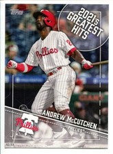 2022 Topps 2021's Greatest Hits #21GH-12 Andrew McCutchen Jumbo 5x7 #/49 ⚾