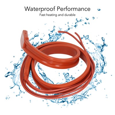 Silicone Heating Belt Waterproof Flexible Heater AntiFrost Self Regulating Tape