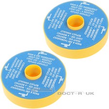 2 x Vacuum Washable Lifetime Pre Motor Round Side Filter for Dyson DC07 Allergy