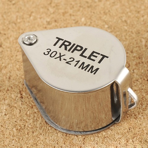 NEW Jewellers Eye Loupe Magnifier Jewelry Magnifying Glass 30 x 21mm Jewelers - Picture 3 of 8