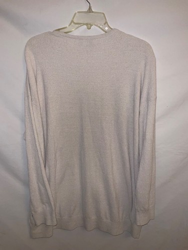 Barefoot Dreams V-Neck Pullover Cozy Chic Ultra Lite Almond L - Picture 5 of 7