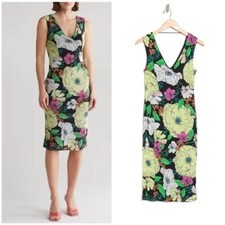 AFRM LOS ANGELES Ariana Sleeveless Dress in Floral Print Size S