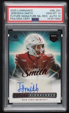 2025 Luminance Future Signatures NIL Red Jeremiah Smith PSA 10 GEM MT Auto 0cc8