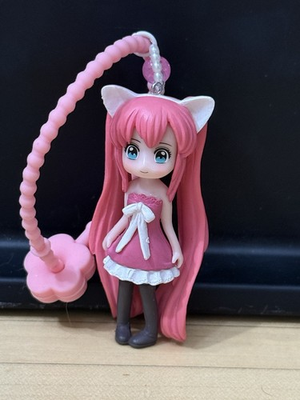 #ad Pretty Anime Charm Doll With Flower For Attaching To Bag Backpack $23.99