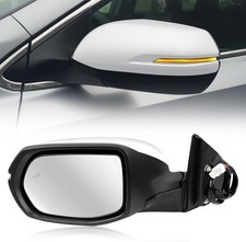 Left Driver Side Mirror Compatible with 2017-2022 Honda CRV, Rear View Mirror wi