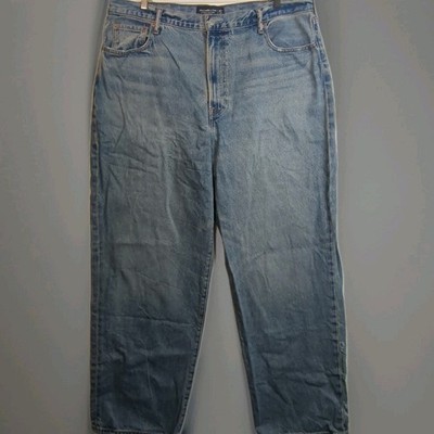 Abercrombie & Fitch Jeans Mens 40x34 Blue Ultra Baggy Authentic Rigid Denim Y2K 