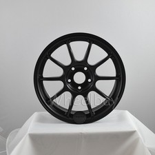 4 Pcs Rota Wheel Ss10  18x9.5 5x120 40 64.1 Satin Black .