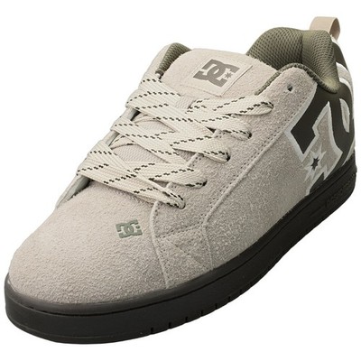 DC Shoes COURT GRAFFIK Skate Trainer Herren Taupe Olive - 41 EU