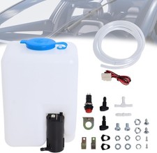 Car Windshield Washer Pump Universal Reservoir Kit 99300 Fluid Reservoir Tank Bo