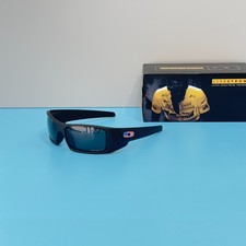 Oakley Gascan OO9014 USA Flag Black Frame Black Lens Sunglasses New w/ Box
