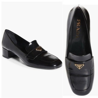 Prada Black Loafers 41 $1,070