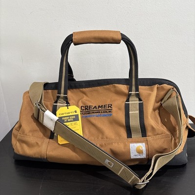 NWT Carhartt RD Brown Foundry Series 20  Duffel Bag Creamer APi Group