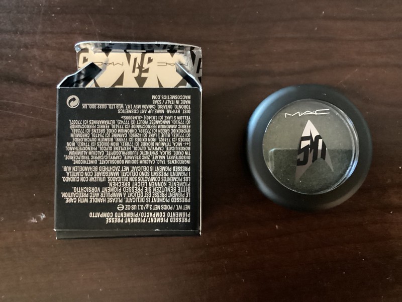 MAC Star Trek BIRD OF PREY 0.10 oz. MIB Eye Shadow Lid Color New!