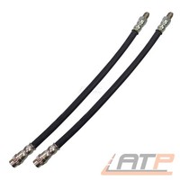 2X Bremsleitung Vorne FÜR Dacia Sandero 1.2 - 1.6 16V+Dci BJ 08 -