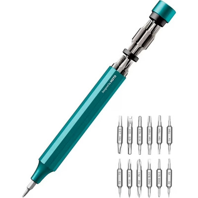 HOTO 24 in 1 Precision Screwdriver Set Magnetic Manual Mini Pocket Bit Tool T3