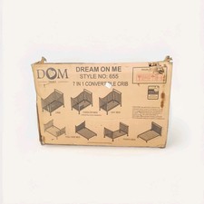 Dream On Me Synergy 7 in 1 Convertible Crib NOIR