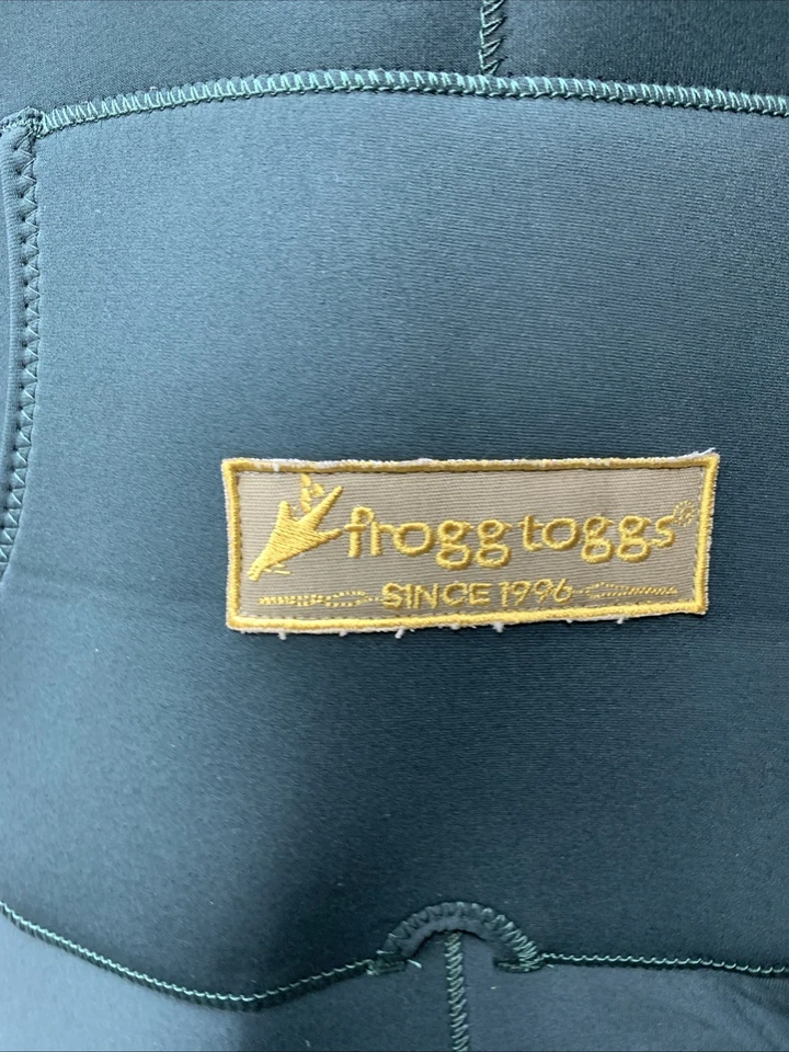 Frogg Toggs® Amphib Neoprene Cleated Bootfoot Chest Wader Size 7 Bib-style Green - Image 3 of 4