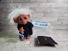 Thomas Dam Norfin Graduate Troll 604 Doll 9" Made In Denmark In Original Bag 80s