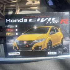 Honda Civic Type R w pełni funkcjonalne sterowanie radiowe samochód żółty