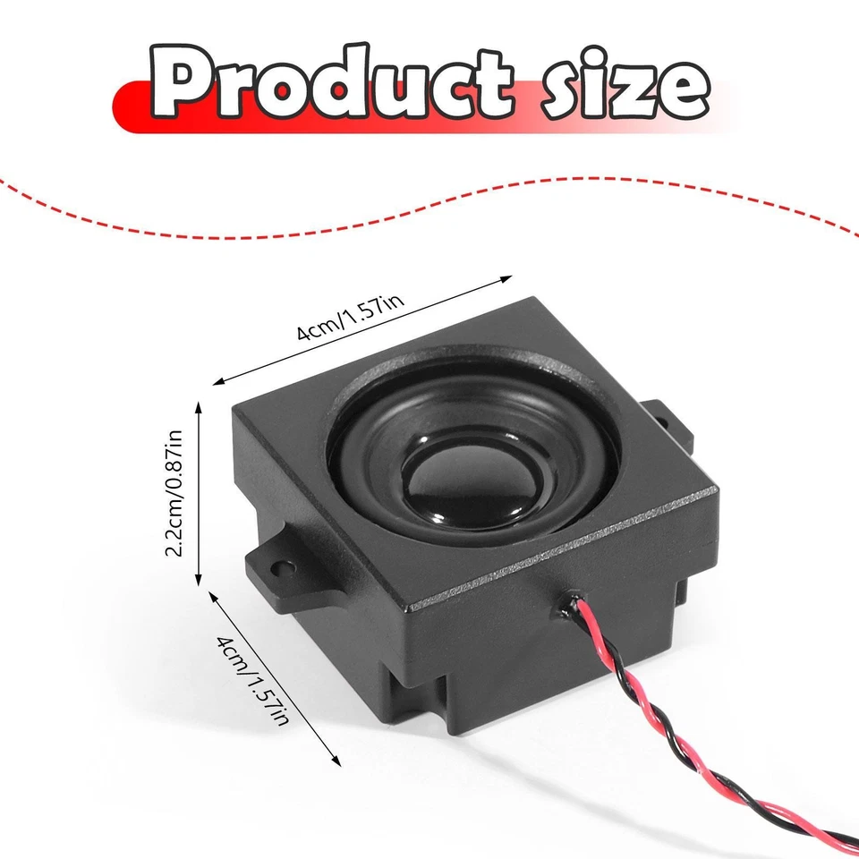 RC Car Engine Sound Simulator Vehicle Parts Easy to Use Versatile RC Car Engine - Image 3 of 4