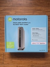 Motorola MG7700 DOCSIS 3.0 Cable Modem/Router AC1900 Dual-Band Wi-Fi 24x8