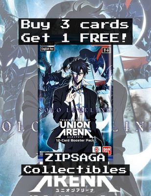 (RESTOCK 5/14) Union Arena: SOLO LEVELING (UE17BT) CHOOSE YOUR CARD! ALL NM!
