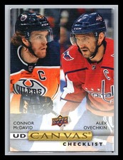 Connor McDavid / Alex Ovechkin CL 2019-20 Upper Deck #C90 UD Canvas