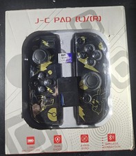 Nintendo Switch Joy-Con Pikachu Clear Black Pokemon Gaming Joy-Con With Games