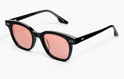 小物 GENTLE MONSTER Dean 01 Gentle Monster Dean 01(OR) Sunglasses Black/Orange With Case New