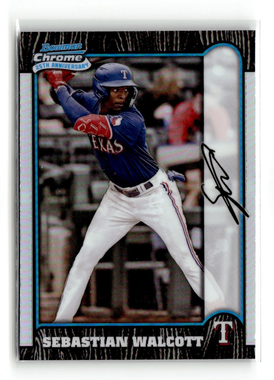2024 Bowman Chrome 1999 Bowman Chrome Sebastian Walcott #BC25-21 Refractor