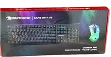 New Gaming Keyboard  Mouse Combo - Chimera KM7 RGB Sealed