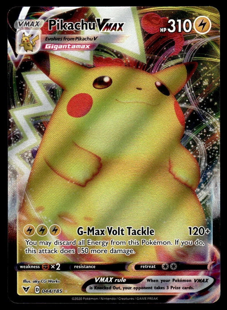 Pikachu VMAX Pokémon TCG Cards for sale | eBay