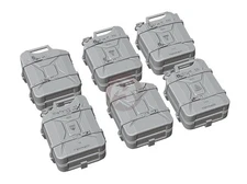 Rado 1/35 Jerrycans for Sd.Kfz.234/1, Sd.Kfz.234/2 & Sd.Kfz.234/3 (6pc) RDM35S50