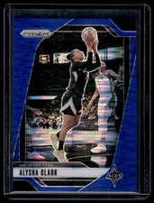 2024 Panini Prizm WNBA #101 Alysha Clark Blue Pulsar Prizms #/199