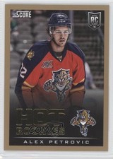 2013-14 Panini Rookie Anthology Score Update Gold Alex Petrovic #740 0l1