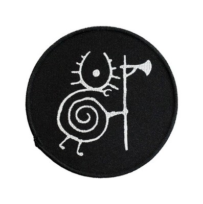 Heilung Warrior Snail  Battle Jacket Sew On Woven Patch - OFFICIAL 15-1