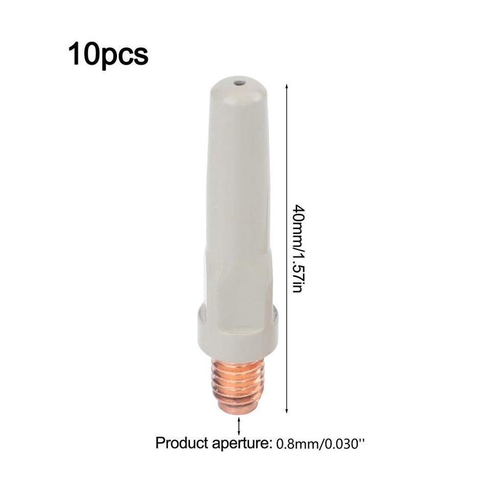 10 Stück MB15 Kontaktspitzen 0.9mm - Für MIG Schweißbrenner