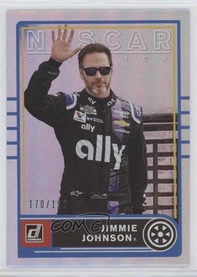 2021 Panini Donruss NASCAR Classics Holographic /199 Jimmie Johnson #C9 HOF 5r6