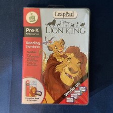 LeapFrog LeapPad Disney Lion King Reading Storybook Cartridge Pre K Kindergarten