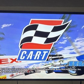 SEGA Dreamcast Console StrikerDC Gamepad Rippin' Riders Flag to Flag Cables