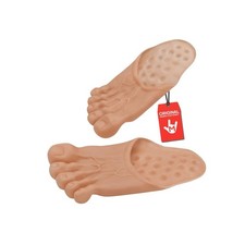 Nicky Bigs Novelties Morph Jumbo Big Foot Shoe Covers - Funny Bare Feet Slippers