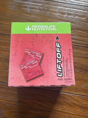 Herbalife Liftoff Pomegranate-Berry Burst Tablets - 30 Count Natural Flavor
